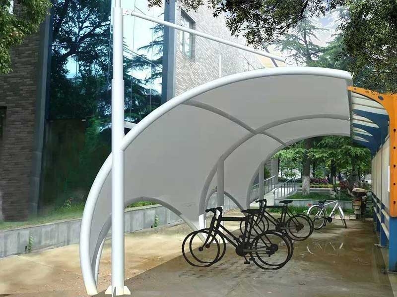 膜結(jié)構自行車棚